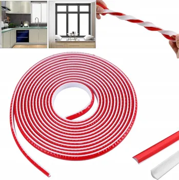 Stropní lišta Samolepicí stropní lišta TPE pro okraje stěn a obkladů