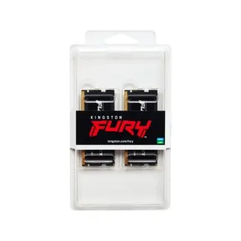 Operační paměť Kingston FURY Impact/SO-DIMM DDR5/64GB/4800MHz/CL38/2x32GB/Black, KF548S38IBK2-64