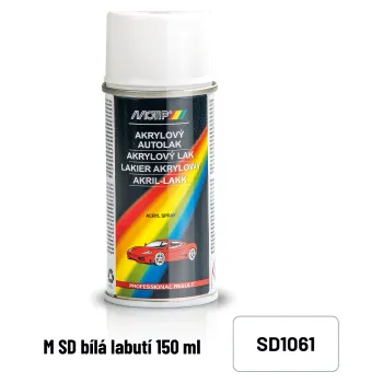 Barva ve spreji ŠKODA sprej 1061 bílá labutí – 200 ml