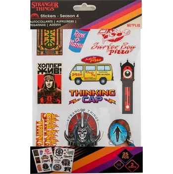 Figurka Cinereplicas Nálepky Stranger Things - 4. série