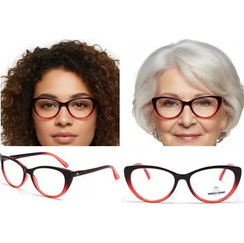 Dámské dioptrické brýle na čtení s flexi nožičkami MONTANA POUZDRO +2.5