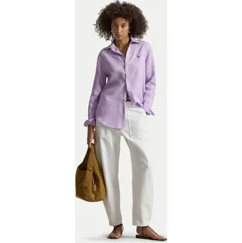 Pánská košile Polo Ralph Lauren Košile 211970730513 Fialová Classic Fit XXL