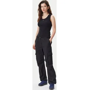 Dámské oblečení Tommy Jeans Top Essential DW0DW20673 Černá Slim Fit XL