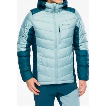 Pánská větrovka Zateplená bunda Columbia Labyrinth Loop II Hooded Jacket - crushed blue S