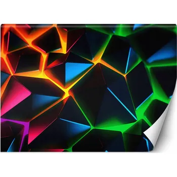 Fototapeta FOTOTAPETA MODERNÍ Geometrická abstrakce 3D 100x70