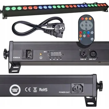 Light4Me DECO Pixel BAR 24 RGB IR LED lišta + dálkové ovládání