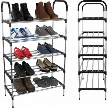 Botník Tres 58 x 102 x 20 cm Černé dřevo