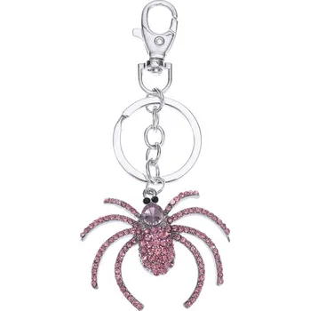 Bonbon Přívěsek na klíče stříbrný pavouk