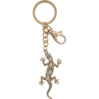 Bonbon Přívěsek na klíče zlatá ještěrka