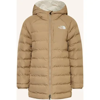 The North Face Dívčí Oboustranná Prošívaná Bunda, béžová, 182