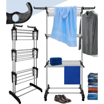 SUŠÁK NA PRÁDLO STOJACÍ SKLÁDACÍ VÍCEÚROVŇOVÝ ODOLNÝ VELKÝ