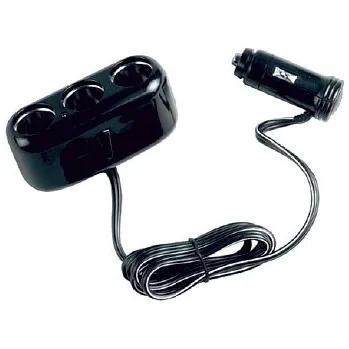 Zástrčka zapalovače - roztrojka 12/24 V č.4