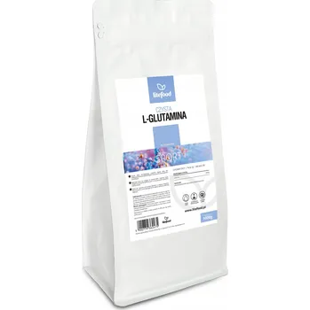 Aminokyselina LiteFOOD - L-Glutamin - 1000g bez příchuti