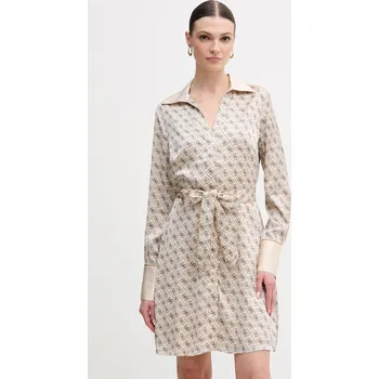 Oblečení a móda Šaty Guess BLERTA W6RK90.WF1T2 béžová 01X, vel. S