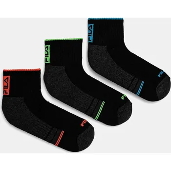 Pánské ponožky Ponožky Fila 3-pack F2521 černá 99X, vel. 35/38