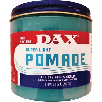 Stylingový přípravek DAX Super Light Pomade 213g – Pomáda na Vlasy a Pokožku Hlavy, Hydratace