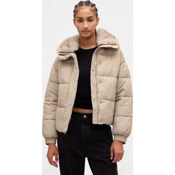 GAP dámský béžový péřový kabát bez kapuce velikost XXS