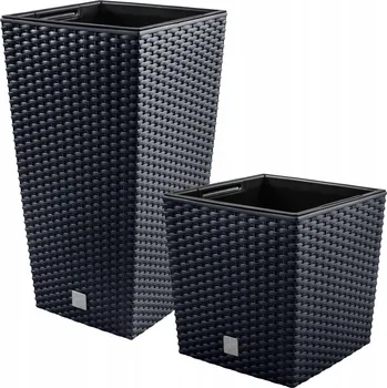 Květináč Šedý plast Květináč Prosperplast 61 cm x 32,5 x 61 cm