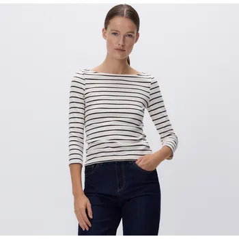 Dámské tričko Reserved - Bavlněné tričko s dlouhými rukávy - vícebarevná - 038HT-MLC - 038HT-MLC-L