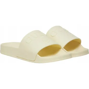 Dámské pantofle NAZOUVÁKY pantofle GUESS ECRU vel. 37-38