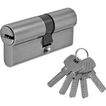 Vložka do dveří 81084 - Vložka oboustranná ,bezpečnostní, 31/31 ,matný nikl (81084 - Vložka oboustranná ,bezpečnostní, 31/31 ,matný nikl)