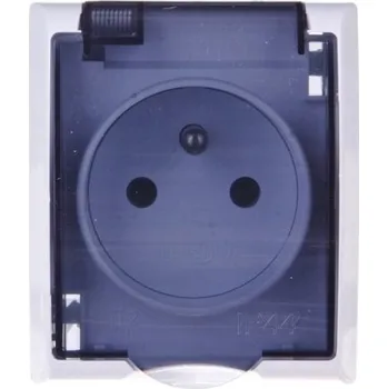 Elektrická zásuvka Hermetická Elektrická Zásuvka Ospel bílá