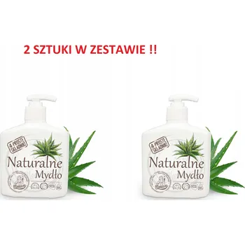 Mýdlo Přírodní mýdlo Aloe Hypoalergenní pro CITLIVOU POKOŽKU RUKOU a OBLIČEJE 2 KUSY