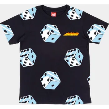 Pánské tričko Santa Cruz Big Dice (black) 145, černá