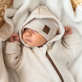 Kojenecká čepice Čepice vaflová / krémová Velikost: 43