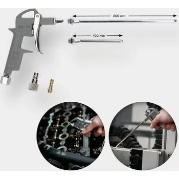 Autodílna Sací/ofukovací pistole (stlačený vzduch) KS TOOLS BT161103