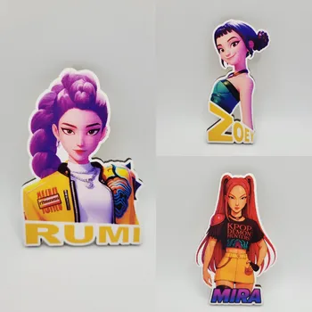 Loranc Magnetky na dort sada – KPop Huntrix 3 ks