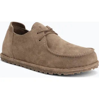 Pánské tenisky Boty BIRKENSTOCK Utti Lace Suede Leather Narrow gray taupe