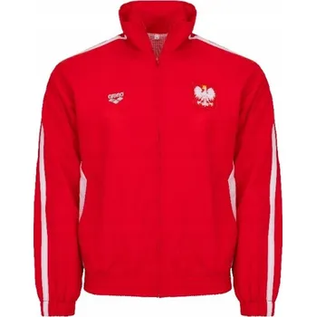 Dámská mikina Rozepínací mikina sportovní zkrácená Arena Unisex Prival Full Zip Red Velikost XS