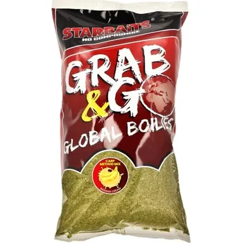 Návnadová surovina Starbaits Method Mix Global Banana Cream 1,8kg