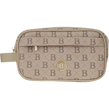 Kosmetická taška BERTOO Nicola beige logo