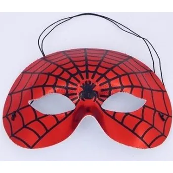 Karnevalová maska Maska Škraboška spiderman 19cm /9104/