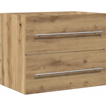 Koupelnový nábytek Skříňka pod umyvadlo do koupelny dub artisan 60 x 38,5 x 48 cm