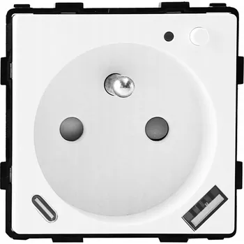 Elektrická zásuvka MODUL JEDNOTLIVÁ ZÁSUVKA WIFI USB-A+C ZÁSUVKA PRO MONTÁŽ DO RÁMEČKU