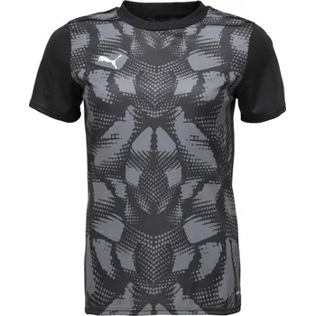 Dámská móda Dámské sportovní triko Puma TEAMULTIMAT W M Černá, Šedá, Bílá