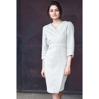 Dámské šaty Lotika Zavinovací šaty Lotika ze 100% konopí 926737