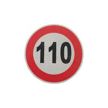 Samolepka reflexní 110 km