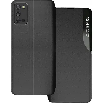 Pouzdro na mobilní telefon Flipové pouzdro Radian pro Samsung Galaxy A02S / A03S černé