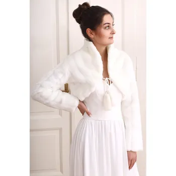 Bolerko TopMode Krátké hřejivé bolerko přes ramena 995443