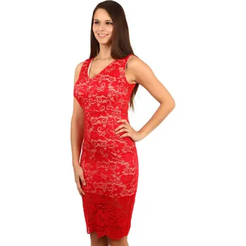 Dámské šaty TopMode Romantické krajkované šaty 88288