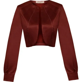 Bolerko TopMode Delší saténové bolerko 905297