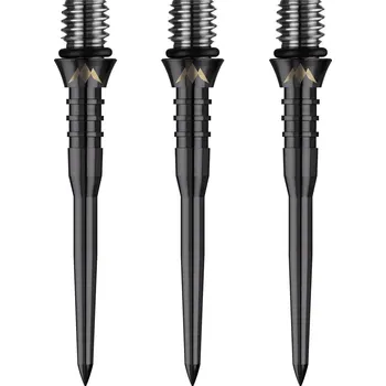 Mission Kovové hroty - Titan Pro - Grooved - Black - 34 mm
