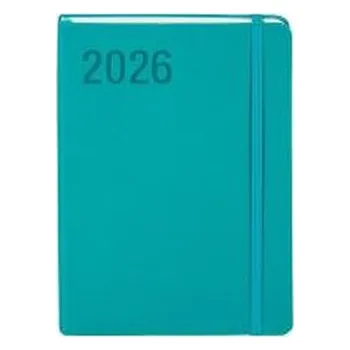 Diář Kalendarz 2026 A5 Minimalizm turkus TNS