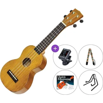 Strunný nástroj Mahalo MH1-VNA SET Vintage Natural Sopránové ukulele