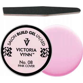 Lak na nehty STAVEBNÍ GEL NA NEHTY VICTORIA VYNN COVER PINK 08 15 ML + PILNÍK DÁREK