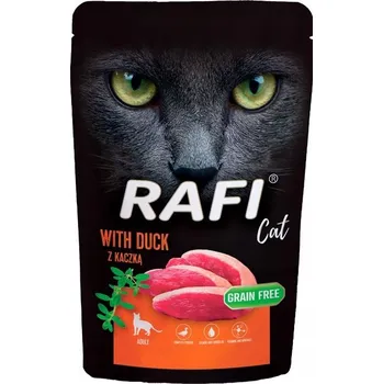 Krmivo pro kočku Dolina Noteci Rafi mokré krmivo pro kočky s kachnou 100 g bez obilovin